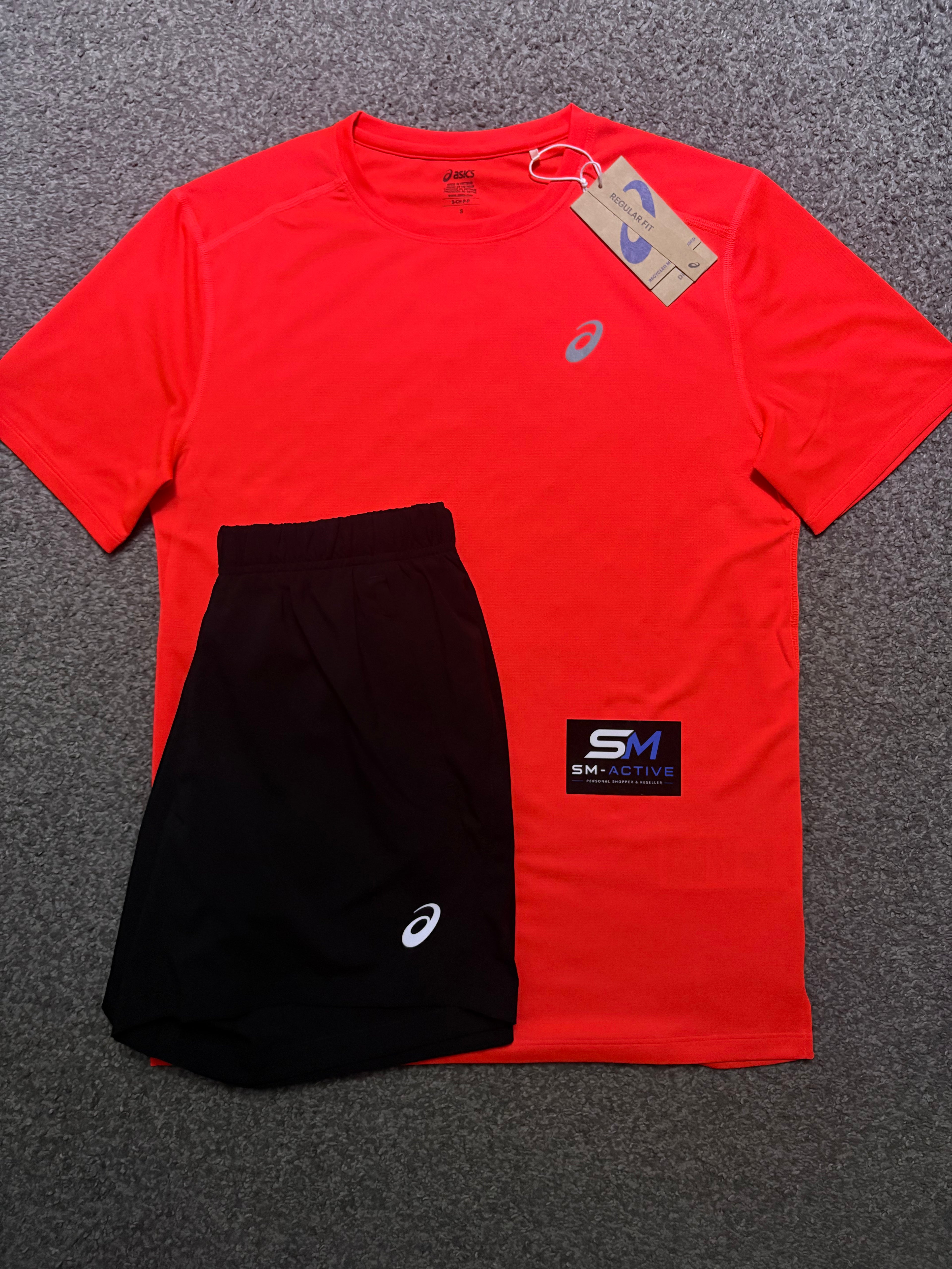 Asics Core Set-Flash Red/Black