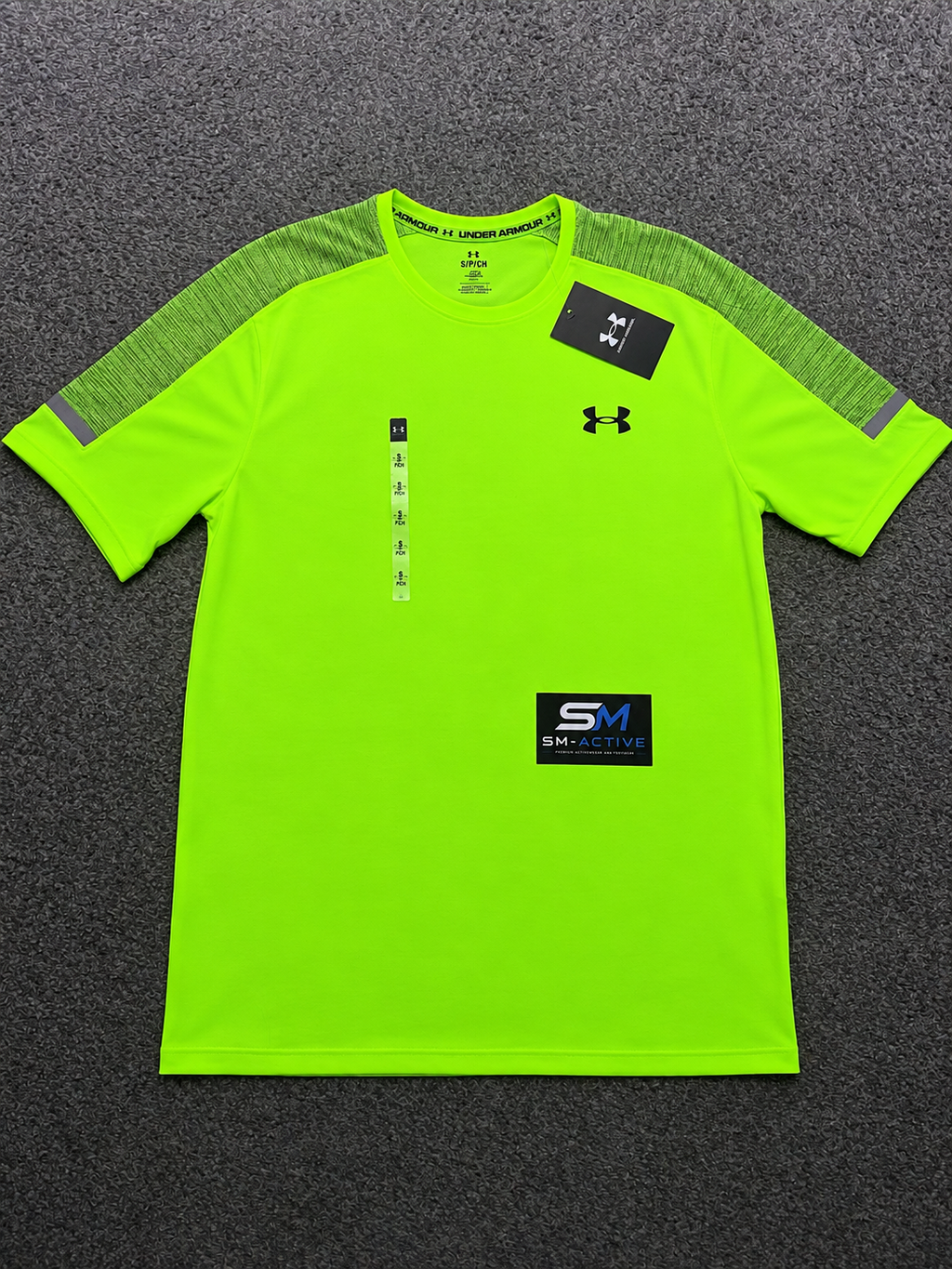 Under Armour Tech Utility SS T-shirt-Neon Green