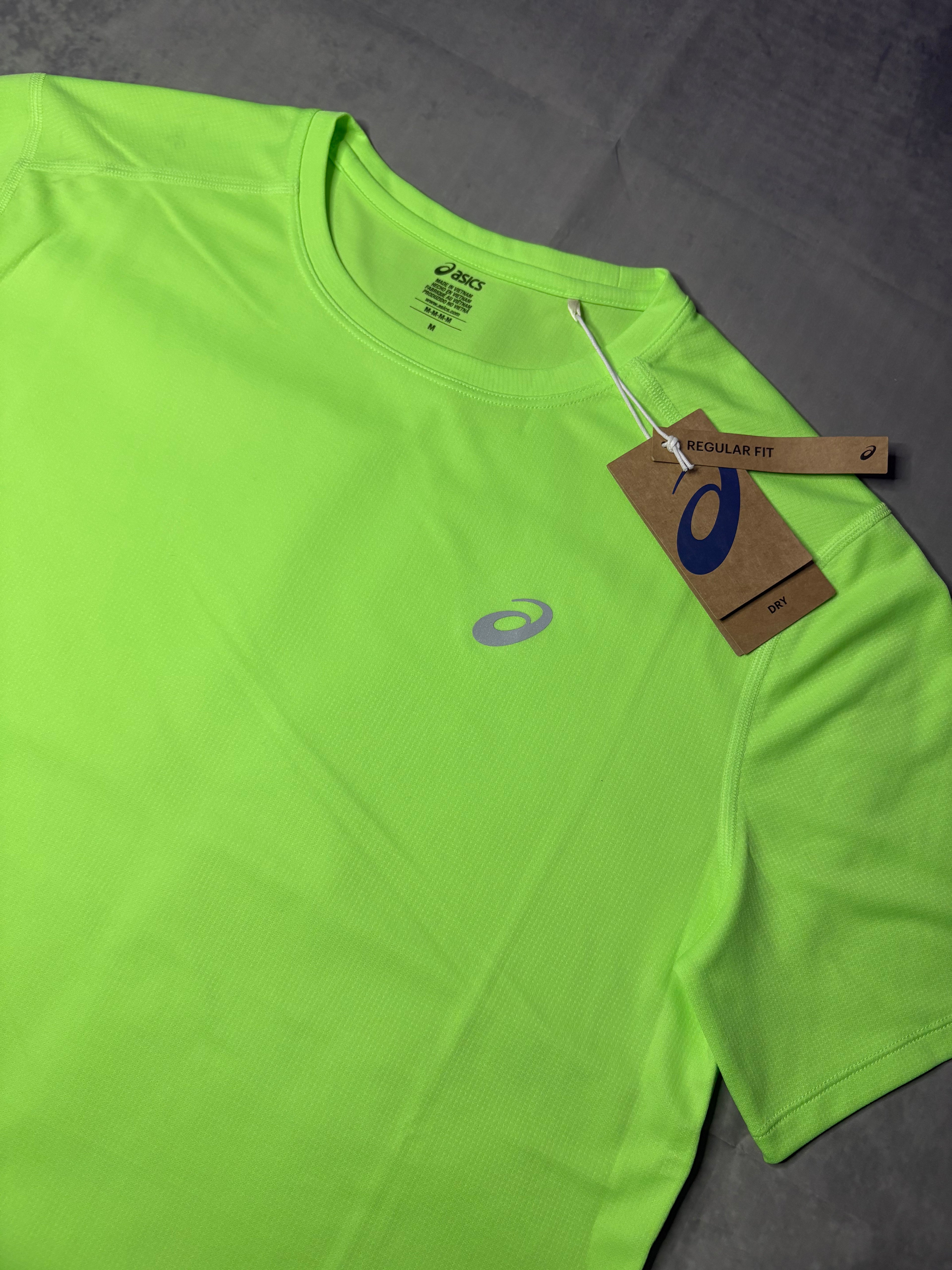Asics Core SS T-shirt-Illuminate Green