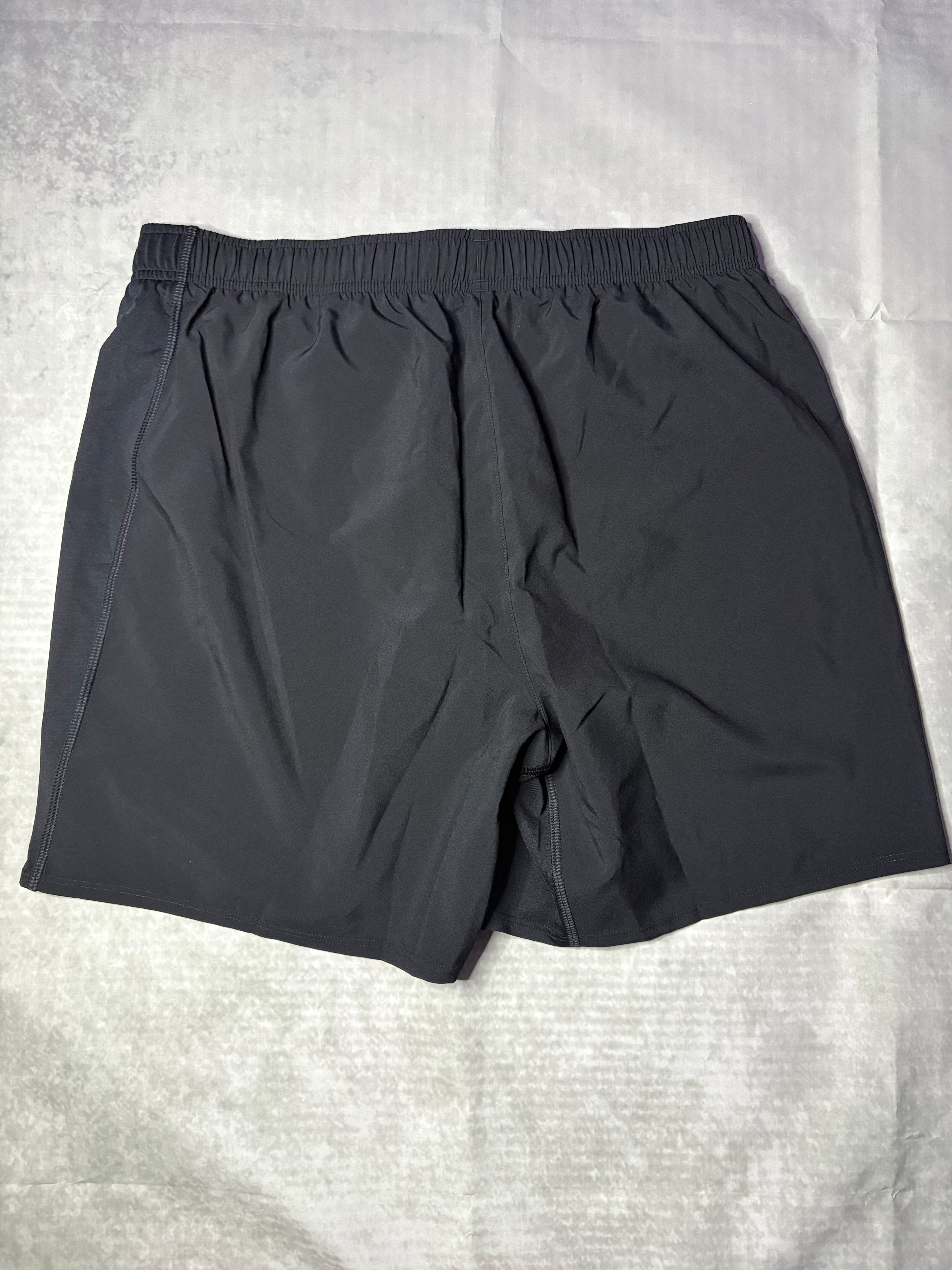 Asics Icon 7 Inch Shorts-Black/Cream