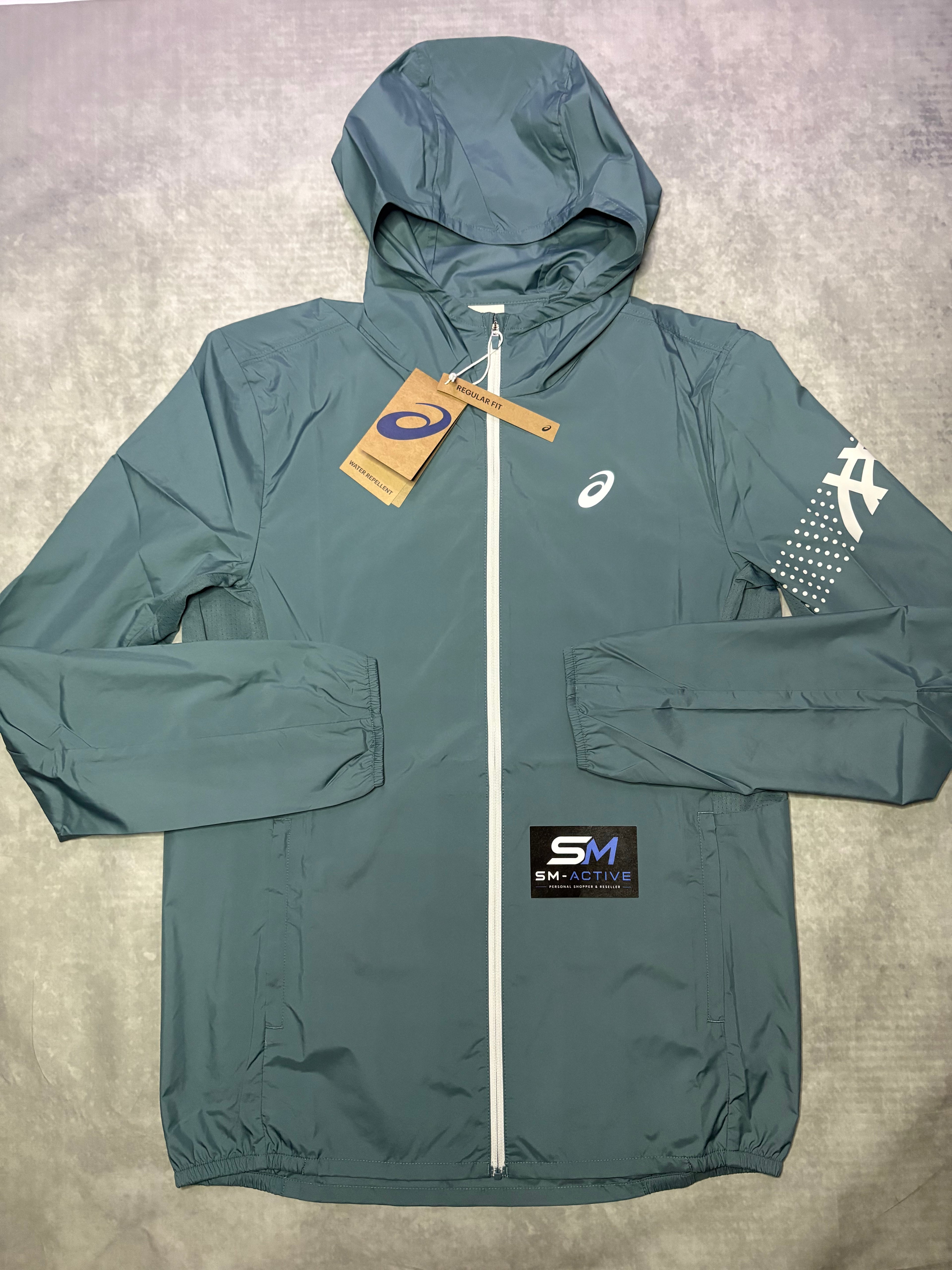 Asics Icon Jacket-‘Foggy Teal’